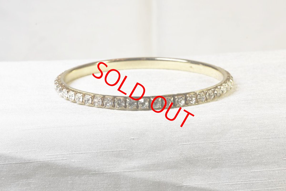 画像1: Sold メタル グラスバングル (1)