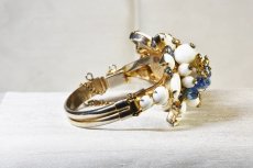 画像4: メタル グラスバングル Alice Caviness (4)