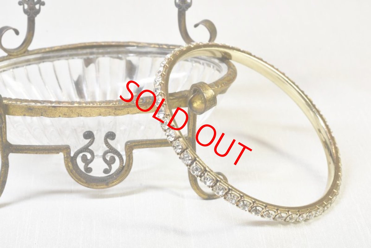 画像2: Sold メタル グラスバングル (2)