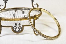 画像2: Sold メタル グラスバングル (2)