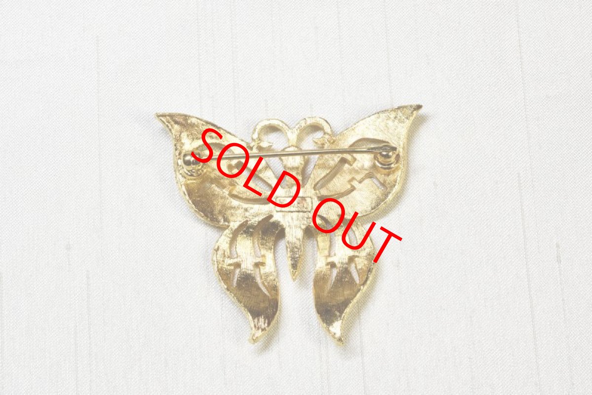 画像3: メタル バタフライブローチ ＴＲＩＦＡＲＩ (3)