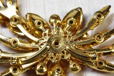 画像3: Sold メタル グラスブローチ Judy Lee  (3)