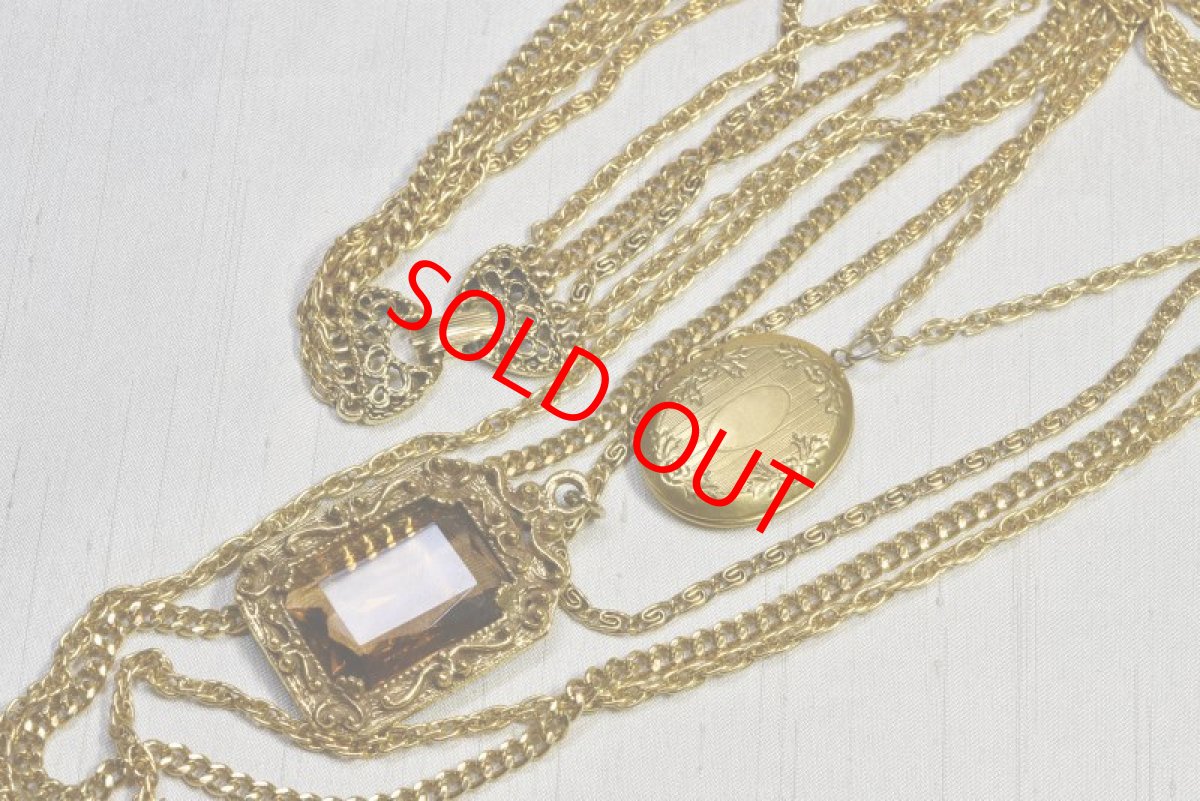 画像2: メタルグラスネックレス　GOLDETTE (2)