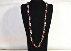 画像1: メタルグラスネックレス (1)