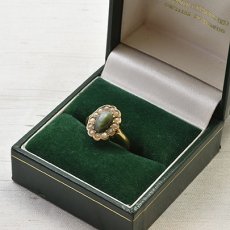 画像8: 14ct，クォーツキャッツアイリング (8)