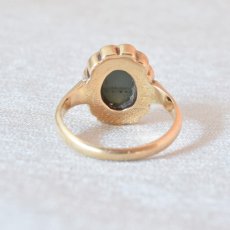 画像4: 14ct，クォーツキャッツアイリング (4)