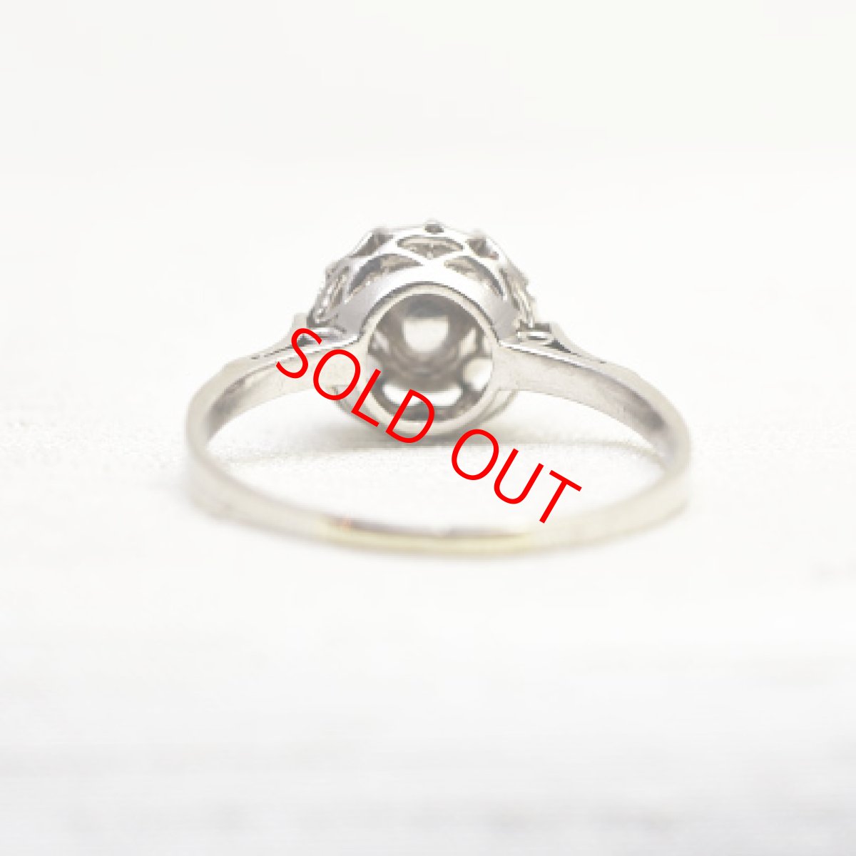 画像4: （Pt）.ダイヤモンドリング (4)