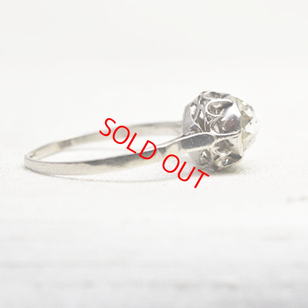 画像5: （Pt）.ダイヤモンドリング (5)