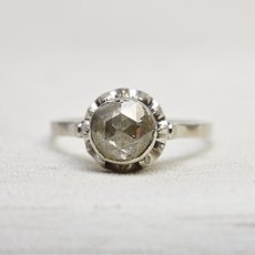 画像1: （Pt）.ダイヤモンドリング (1)