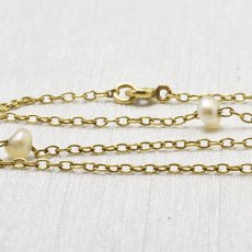 画像3: ゴールド.ナチュラルパールネックレス (3)