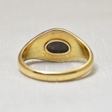 画像4: ゴールド.ダイヤモンド・エナメルリング (4)