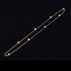 画像4: ゴールド.ナチュラルパールネックレス (4)