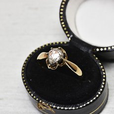 画像6: 14ct.Sv.ダイヤモンドリング (6)