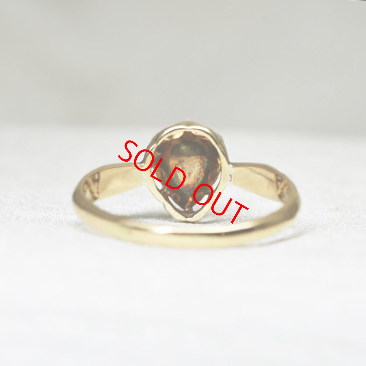 画像3: 14ct.Sv.ダイヤモンドリング (3)