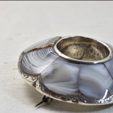 画像4: シルバー,アゲート・スコティッシュブローチ (4)