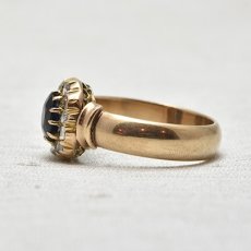画像3: Sold 14ct,サファイア・ダイヤモンドリング (3)