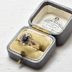 画像8: Sold 14ct,サファイア・ダイヤモンドリング (8)