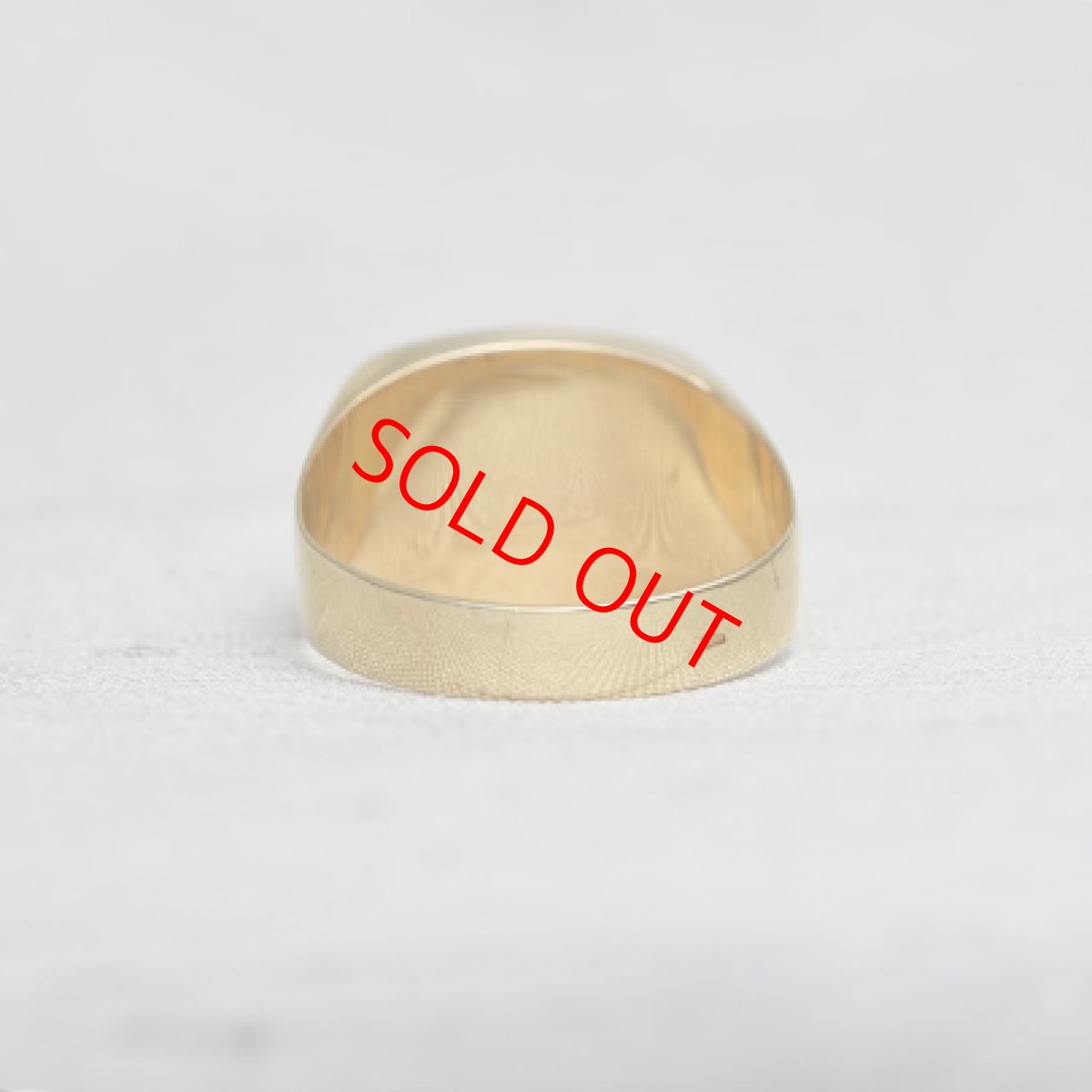 画像3: sold 14ct.オニキス インタリオリング (3)