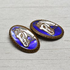 画像3: Sold メタルエナメル カフリンクス (3)