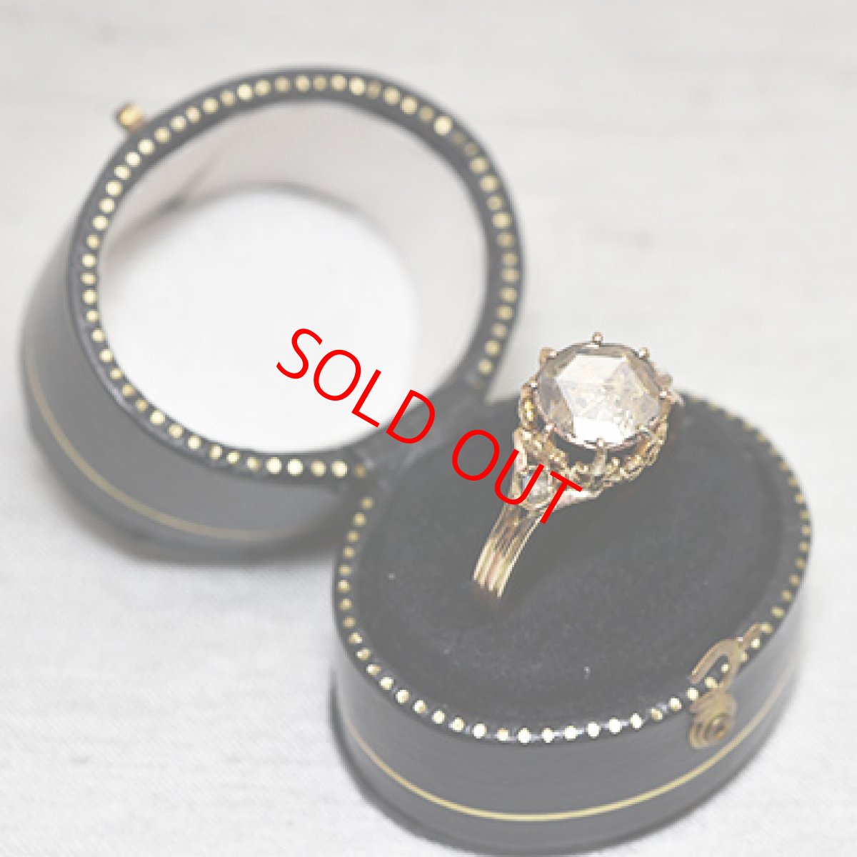 画像5: ゴールド・ダイヤモンドリング (5)