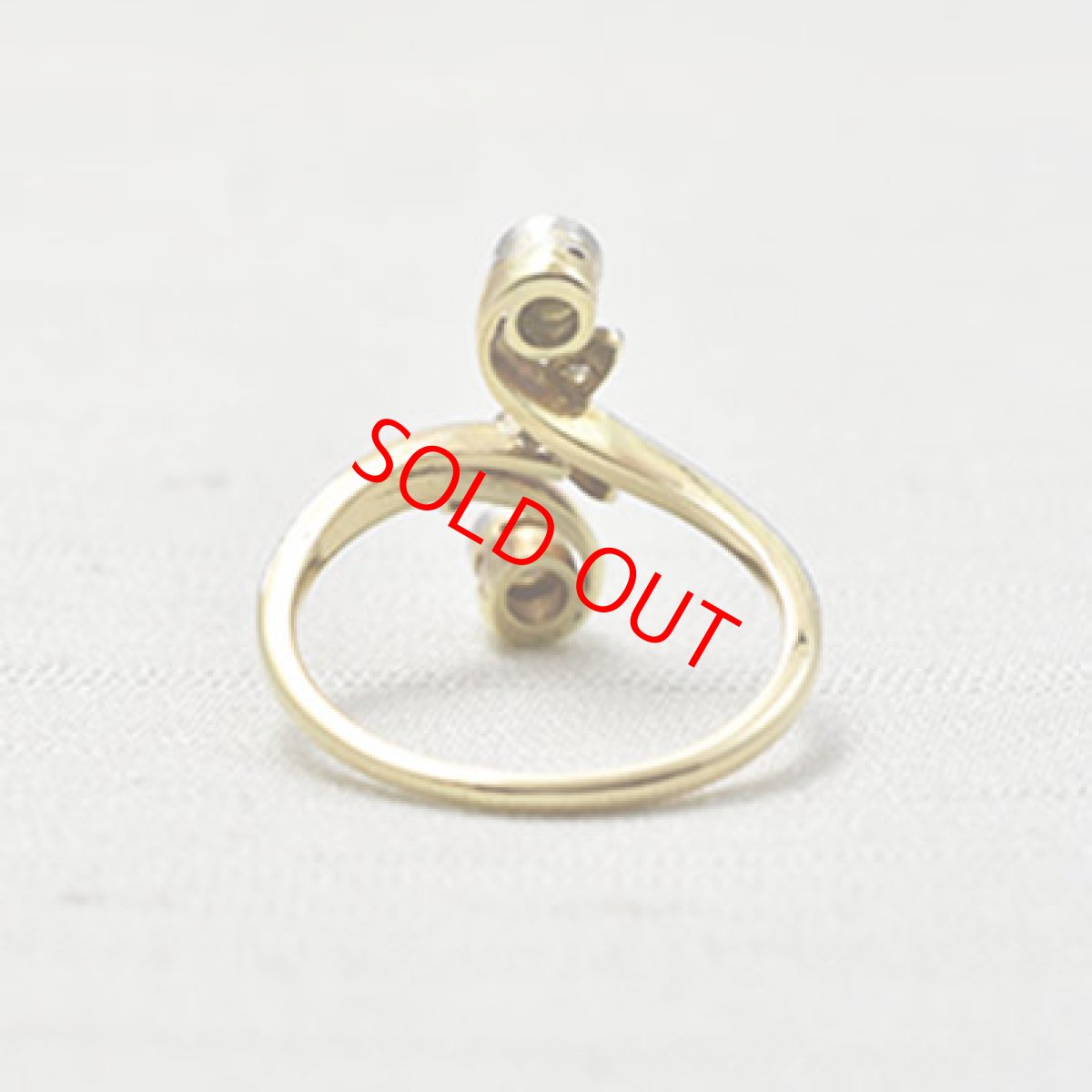 画像5: 14ct.ダイヤモンドリング (5)