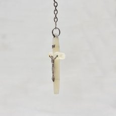 画像3: Sold シルバー・マザーパールロザリオ (3)