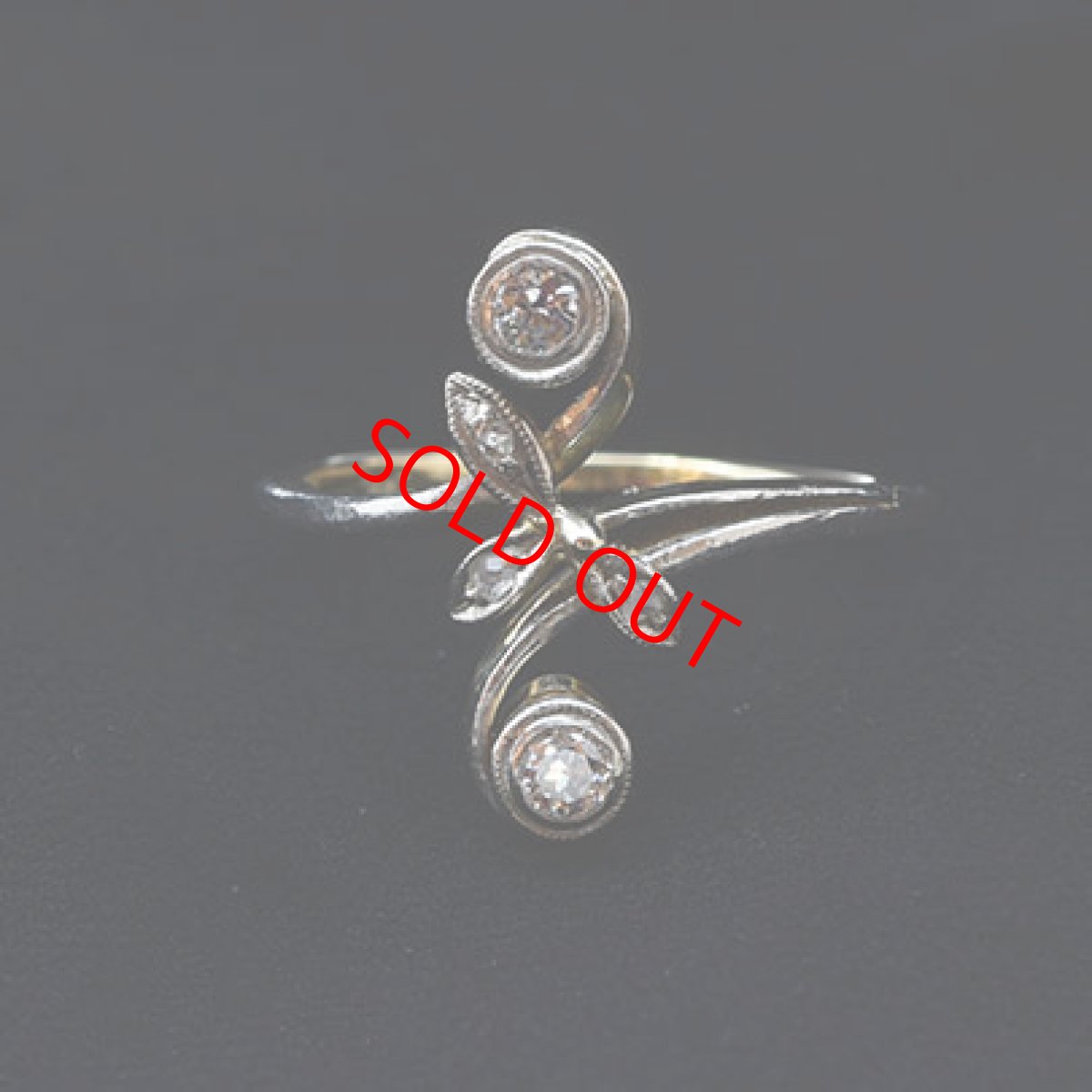 画像7: 14ct.ダイヤモンドリング (7)