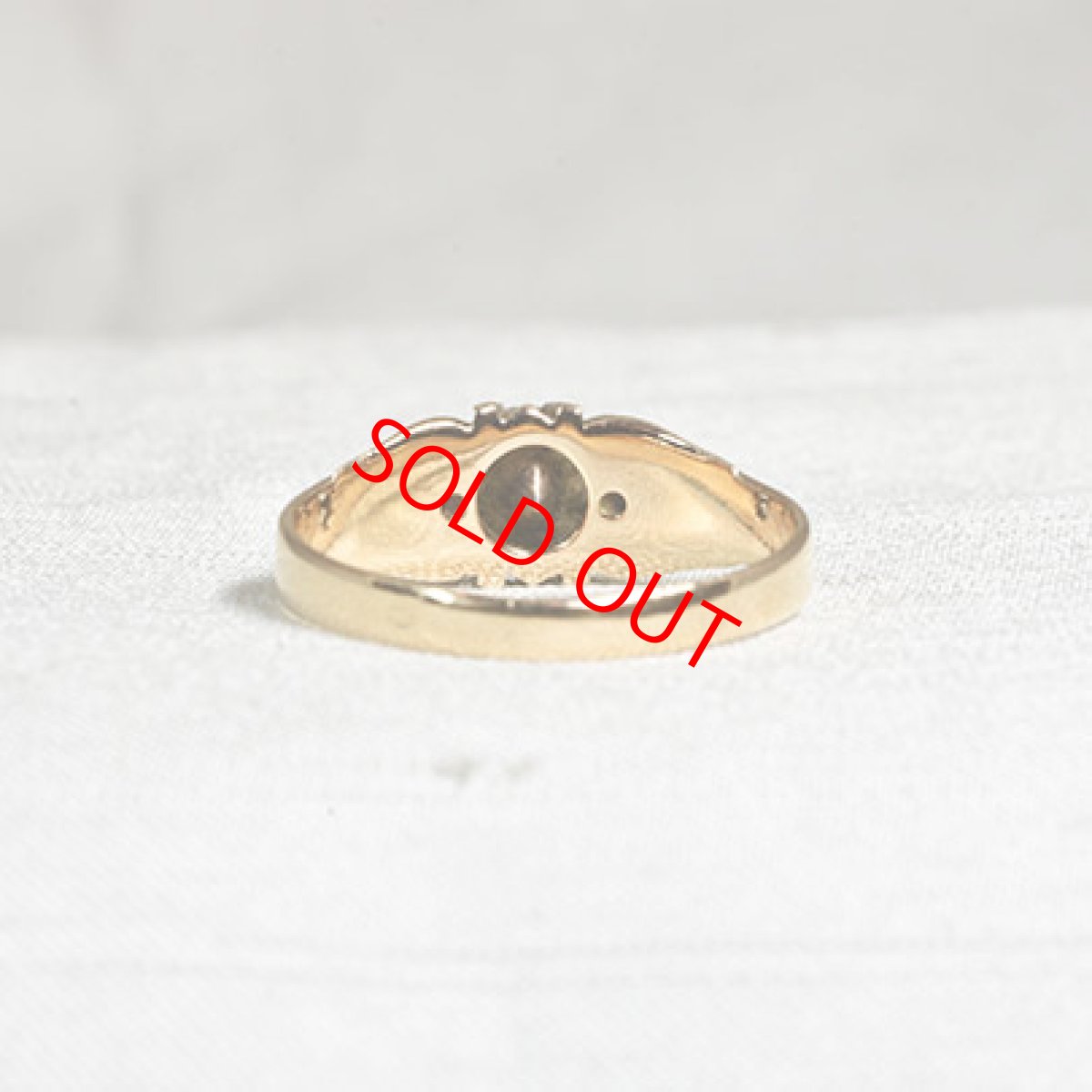 画像3: sold 14ct.ダイヤモンドリング (3)