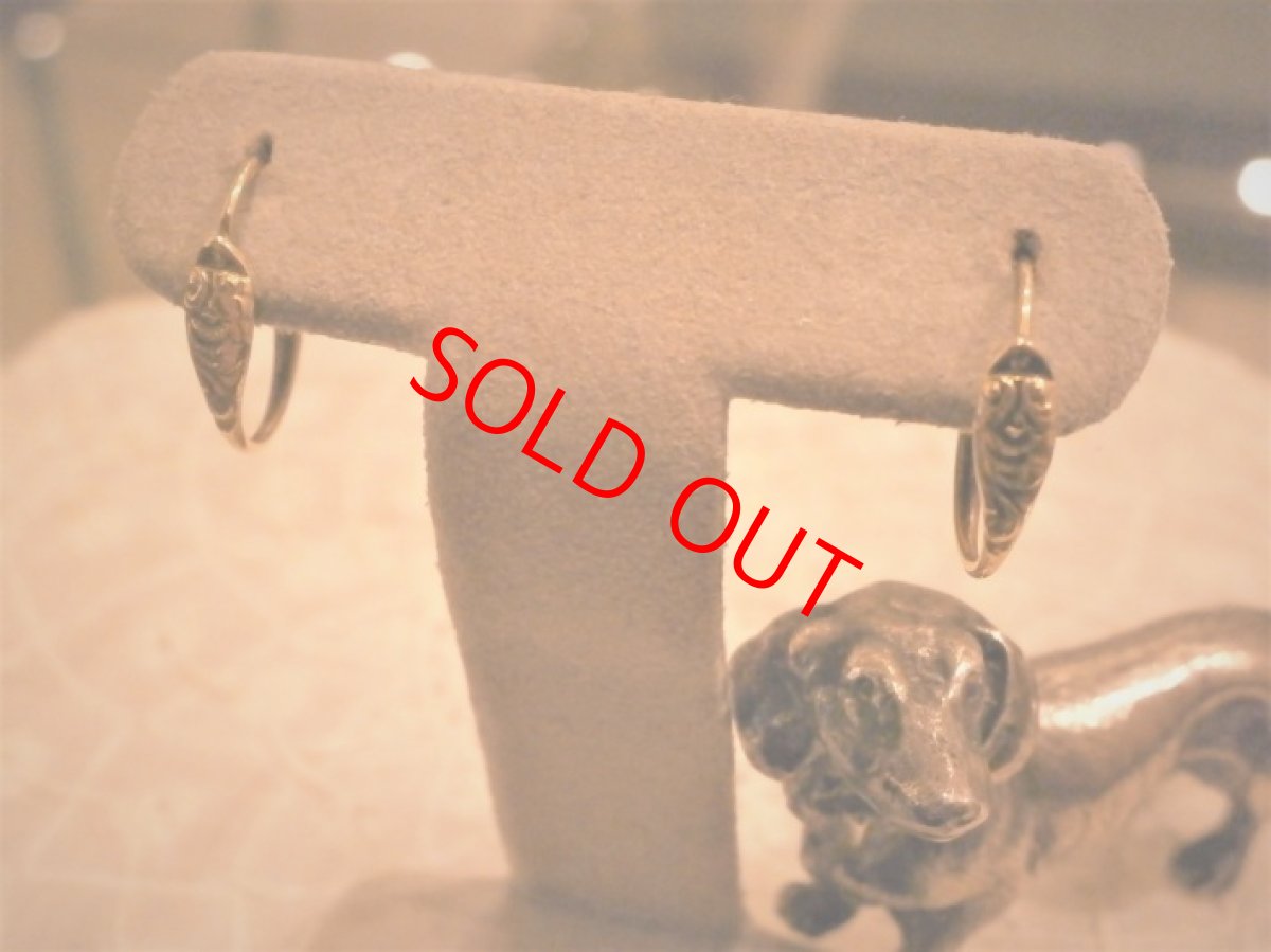 画像1: Gold.スネイクイヤリング (1)