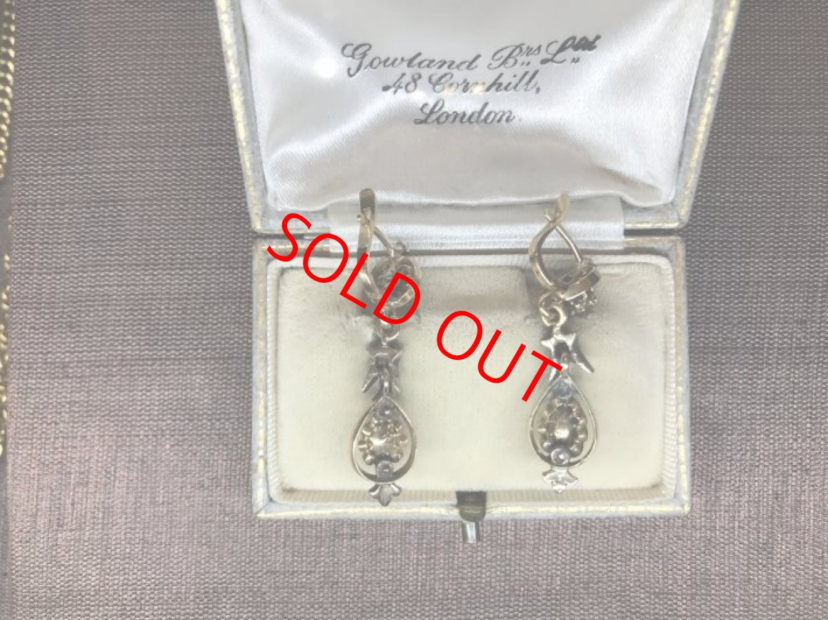 画像3: Gold.ダイヤモンドイヤリング (3)