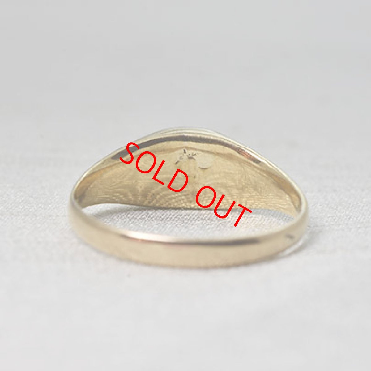 画像4: ゴールド・カルセドニーインタリオリング (4)