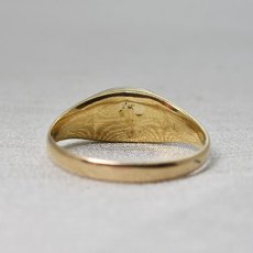 画像4: ゴールド・カルセドニーインタリオリング (4)