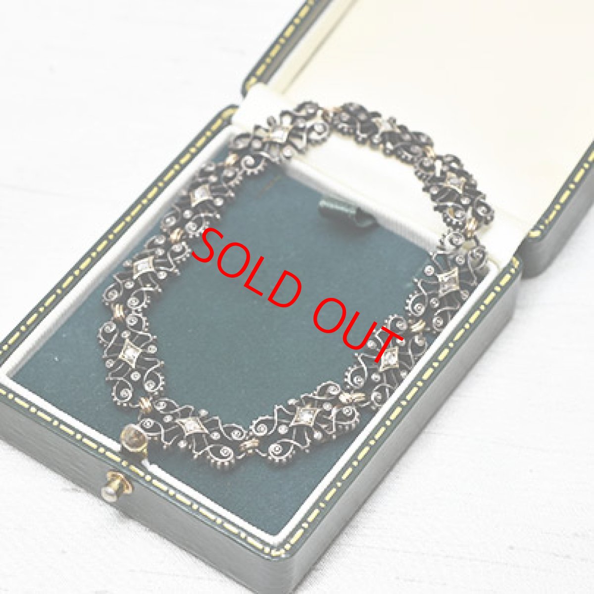 画像6: Sold G.Sv.ダイヤモンドブレスレット (6)