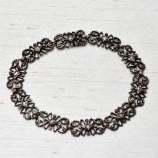 画像1: Sold G.Sv.ダイヤモンドブレスレット (1)