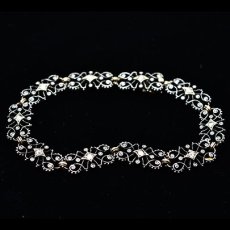 画像5: Sold G.Sv.ダイヤモンドブレスレット (5)