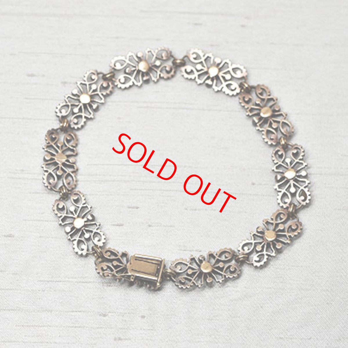 画像2: Sold G.Sv.ダイヤモンドブレスレット (2)