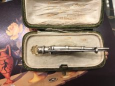 画像3: sv.メノウ アメシスト シトリンブローチ (3)