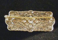 画像3: Pt.ダイヤモンドブローチ (3)