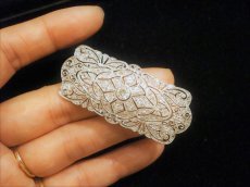 画像4: Pt.ダイヤモンドブローチ (4)