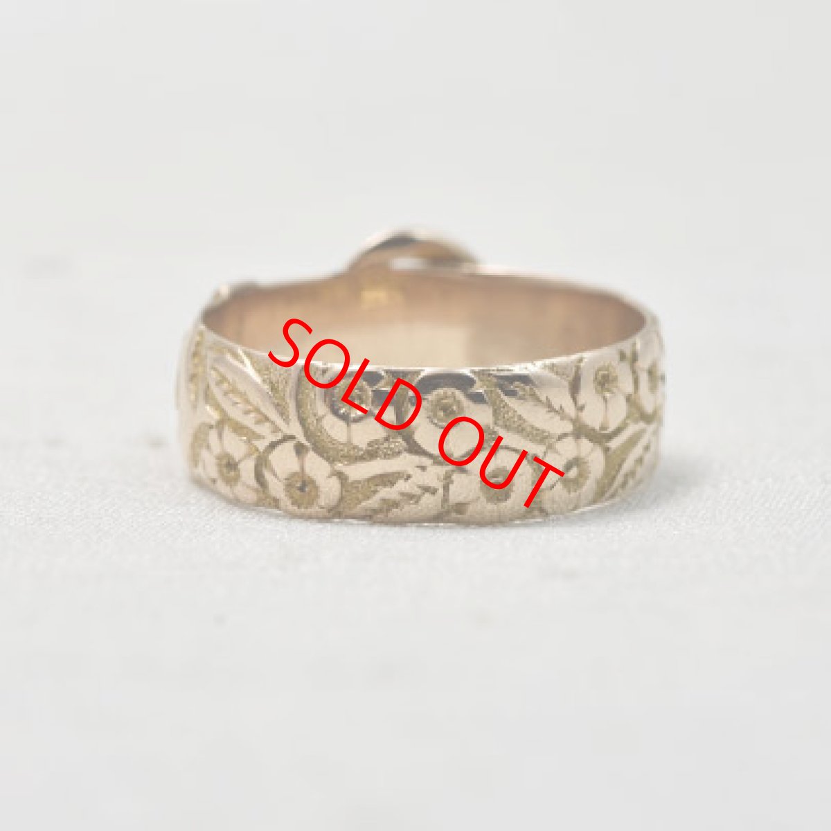 画像3: 9ct,バックルリング (3)