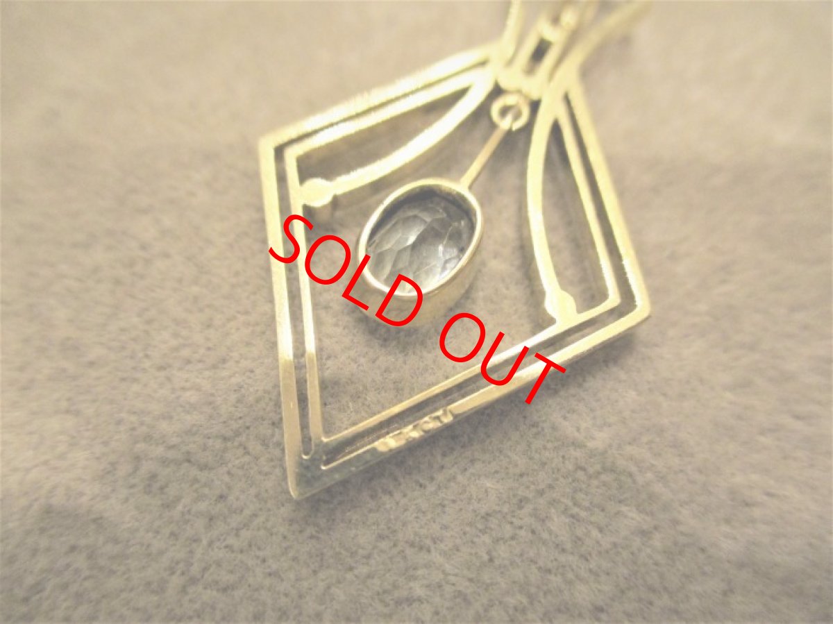 画像3: Sold 15ct.アクアマリン パールペンダント (3)