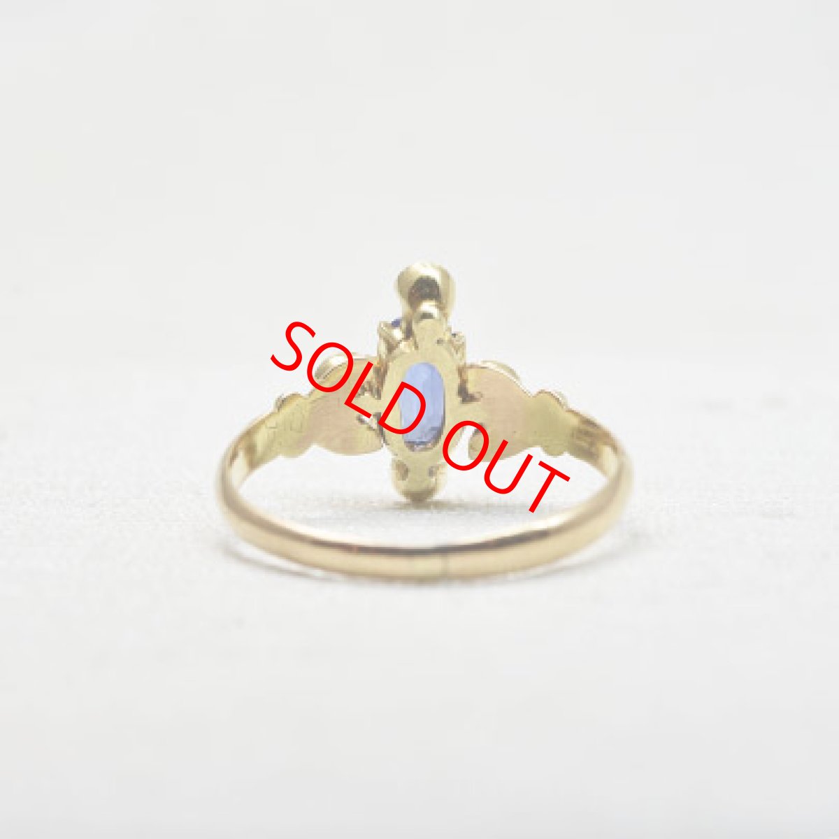 画像3: 15ct.サファイア パールリング (3)