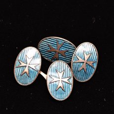 画像3: メタル　エナメルカフリンクス (3)