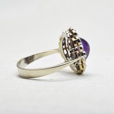 画像4: 14ct.アメシストダイヤモンドリング (4)