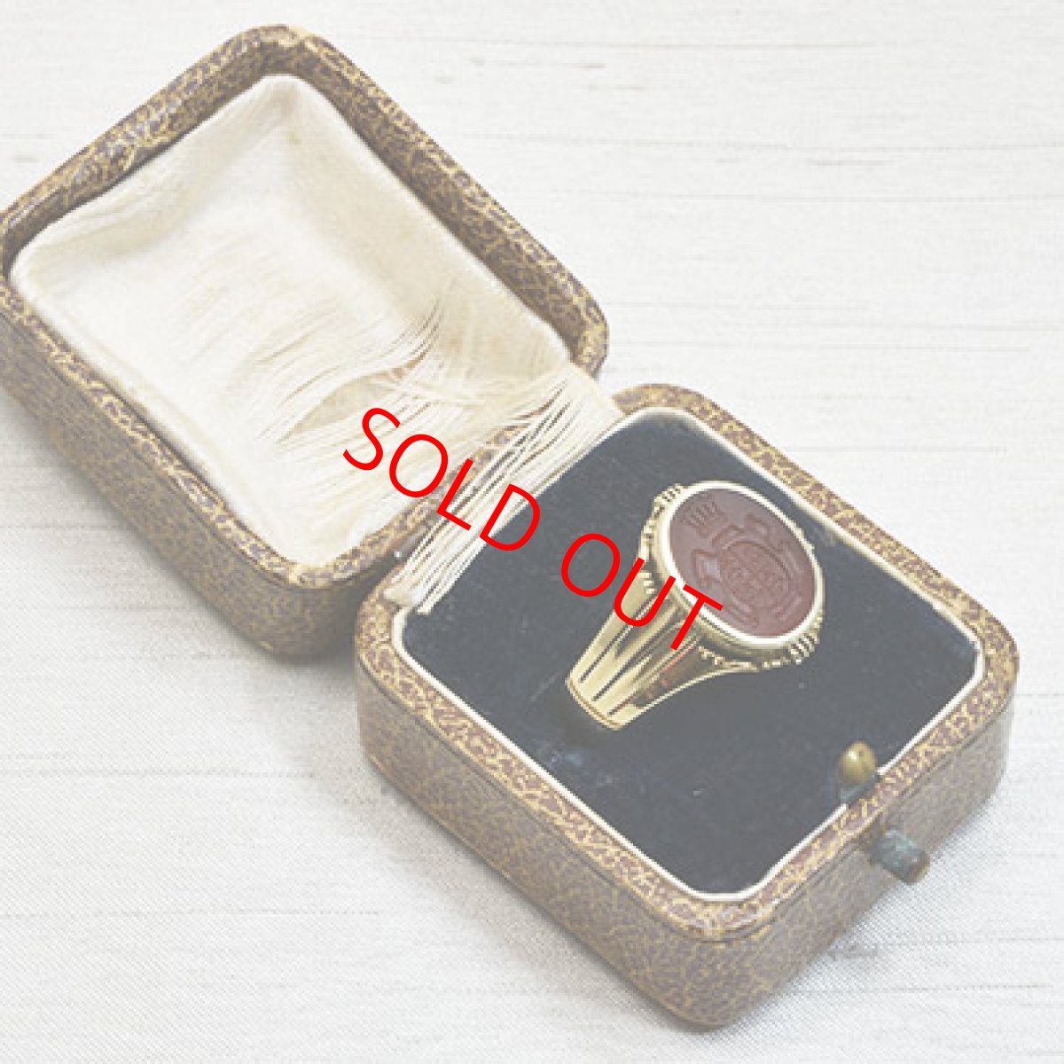 画像7: 14ｃｔ.カーネリアン インタリオリング  (7)