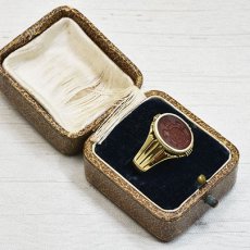 画像7: 14ｃｔ.カーネリアン インタリオリング  (7)