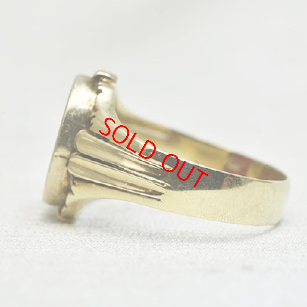 画像3: 14ｃｔ.カーネリアン インタリオリング  (3)