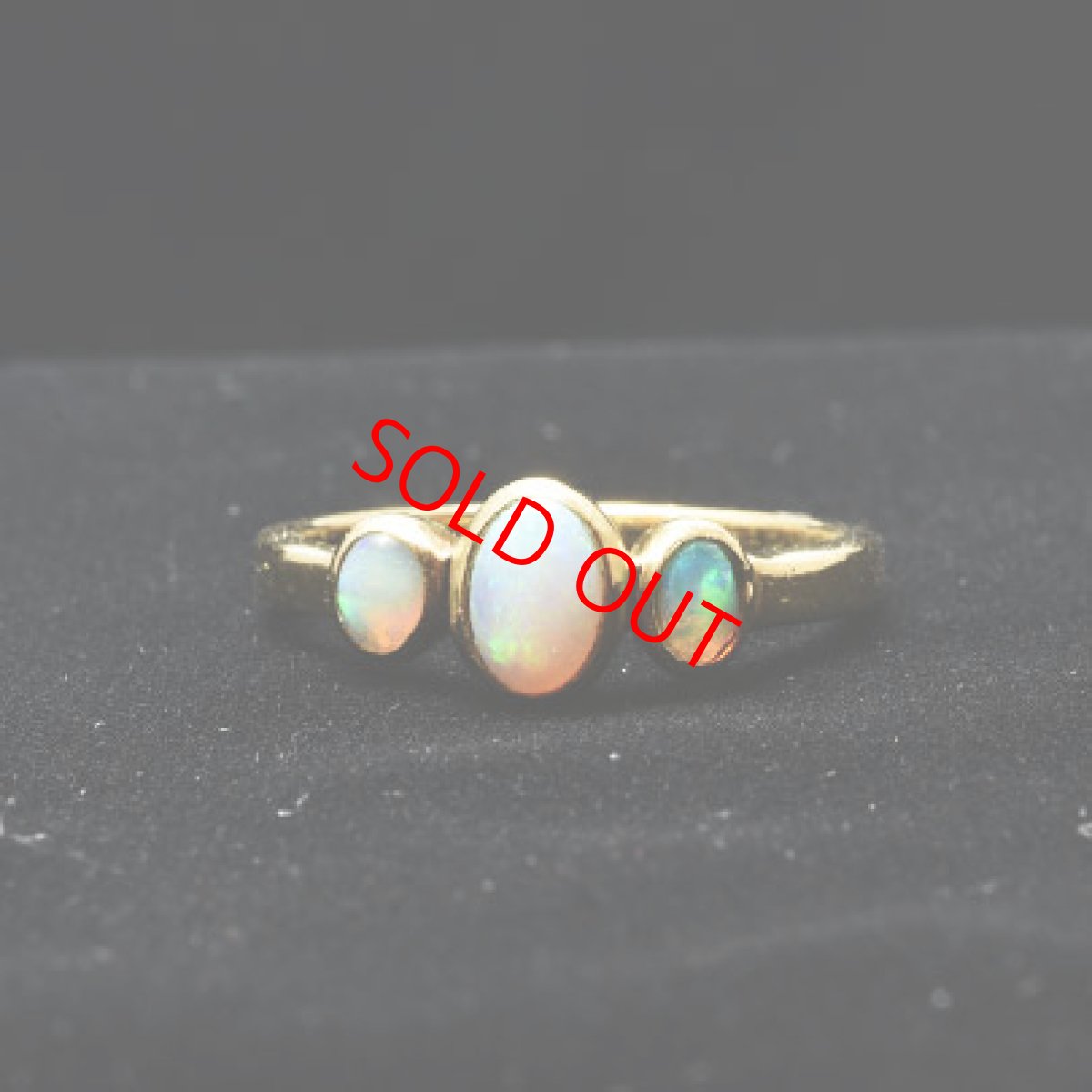 画像5: 9ct.オパールリング (5)