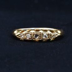 画像7: sold18ct.ダイヤモンドリング (7)