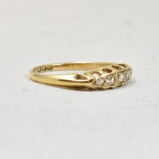 画像5: sold18ct.ダイヤモンドリング (5)